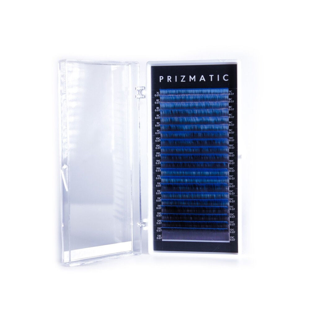 PRIZMATIC, вії 2T омбре , mix 20 ліній PRIZMATIC, вії 2T омбре , mix 20 ліній