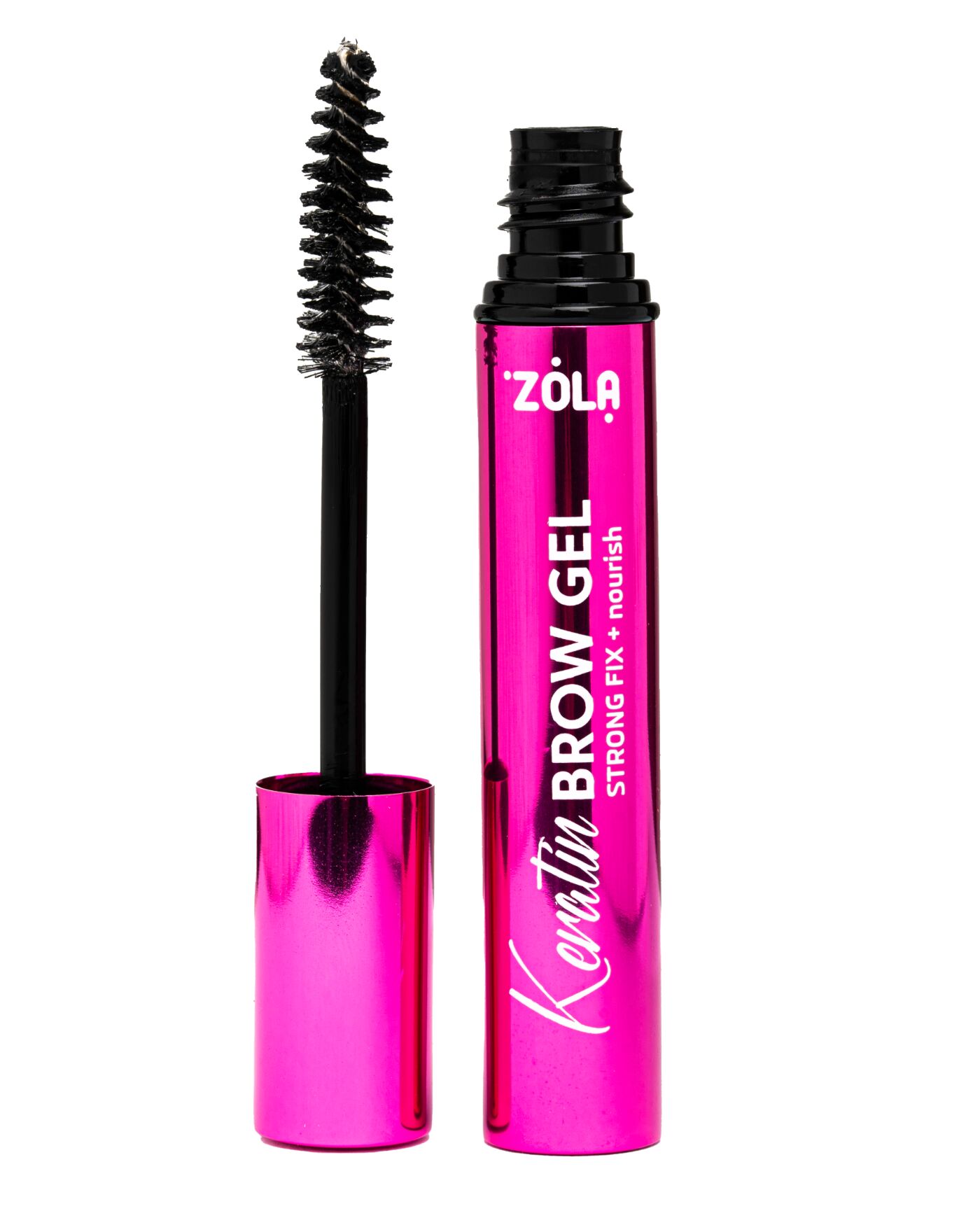 ZOLA Гель для брів Keratin Brow Gel Strong Fix+Nourish ZOLA Гель для брів Keratin Brow Gel Strong Fix+Nourish