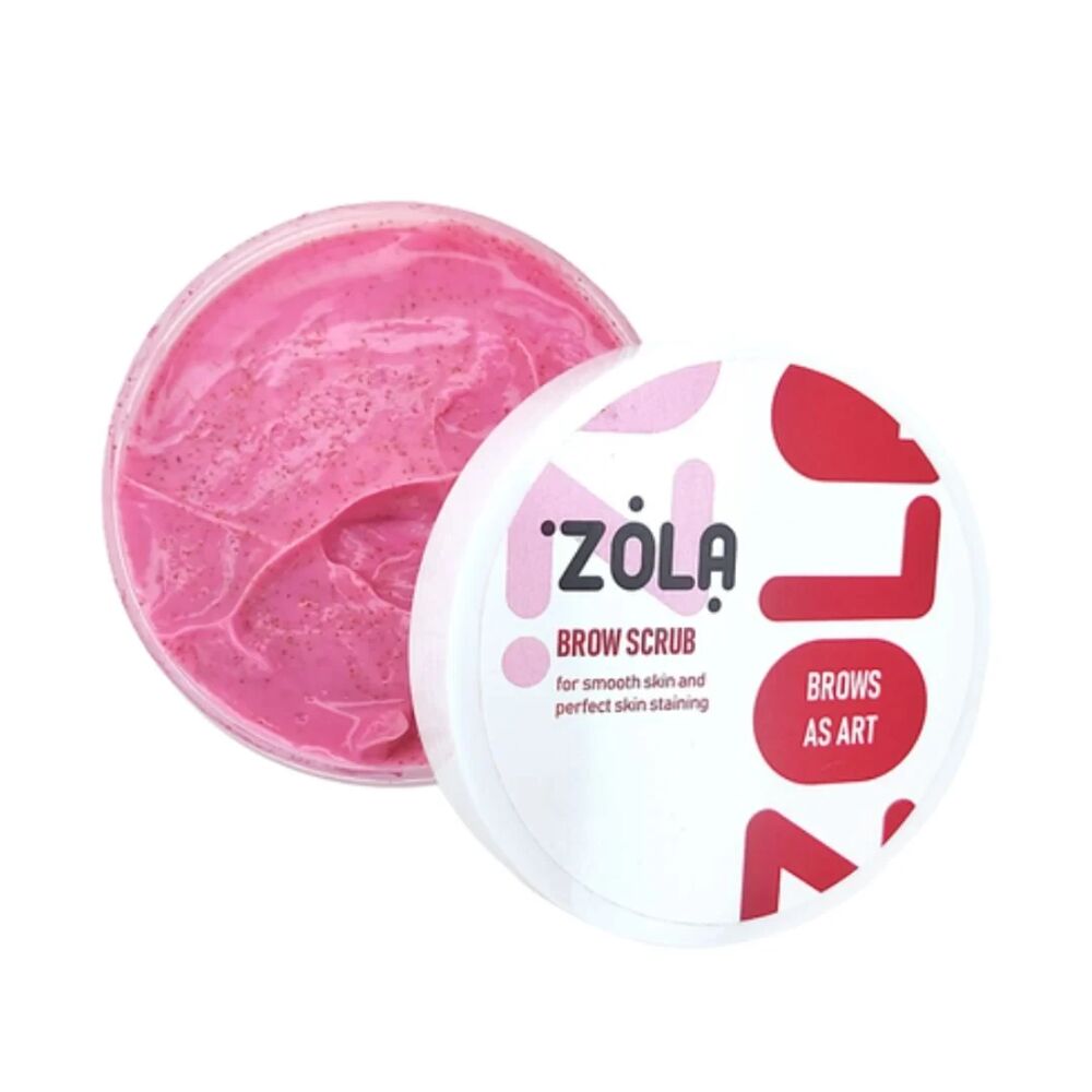 ZOLA Скраб для брів рожевий мини (50мл) ZOLA Eyebrow scrub pink mini (50ml) ZOLA Скраб для брів рожевий мини (50мл) ZOLA Eyebrow scrub pink mini (50ml)