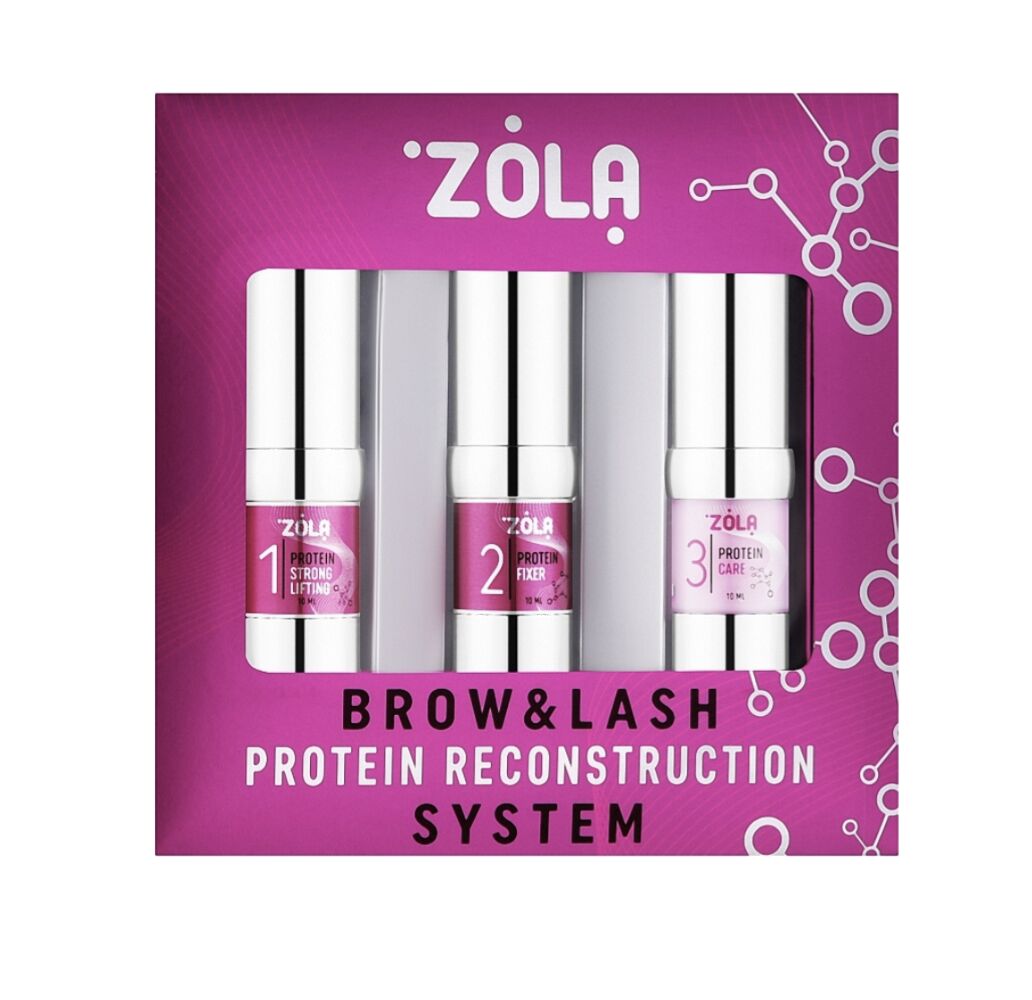 ZOLA Набір для ламінування ( РОЖЕВІ )1+2+3 ZOLA Набір для ламінування ( РОЖЕВІ )1+2+3