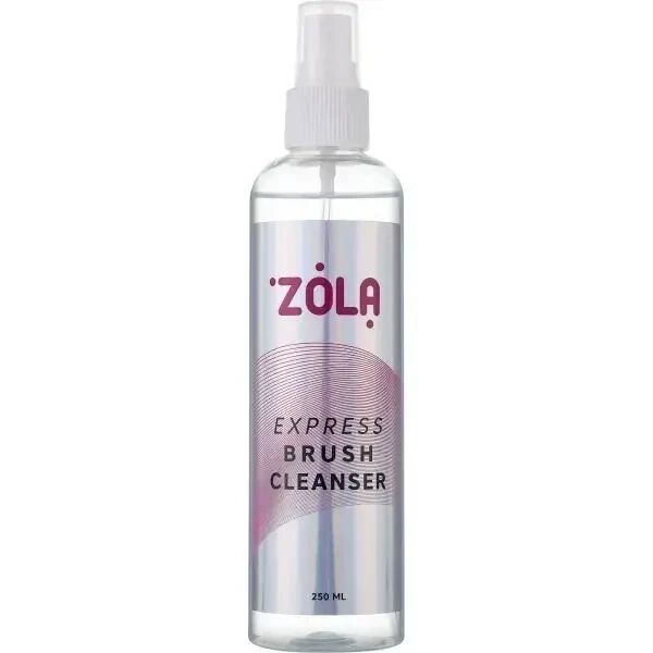 Очищувач для пензлів EXPRESS BRUSH CLEANSER 250 мл ZOLA Очищувач для пензлів EXPRESS BRUSH CLEANSER 250 мл ZOLA