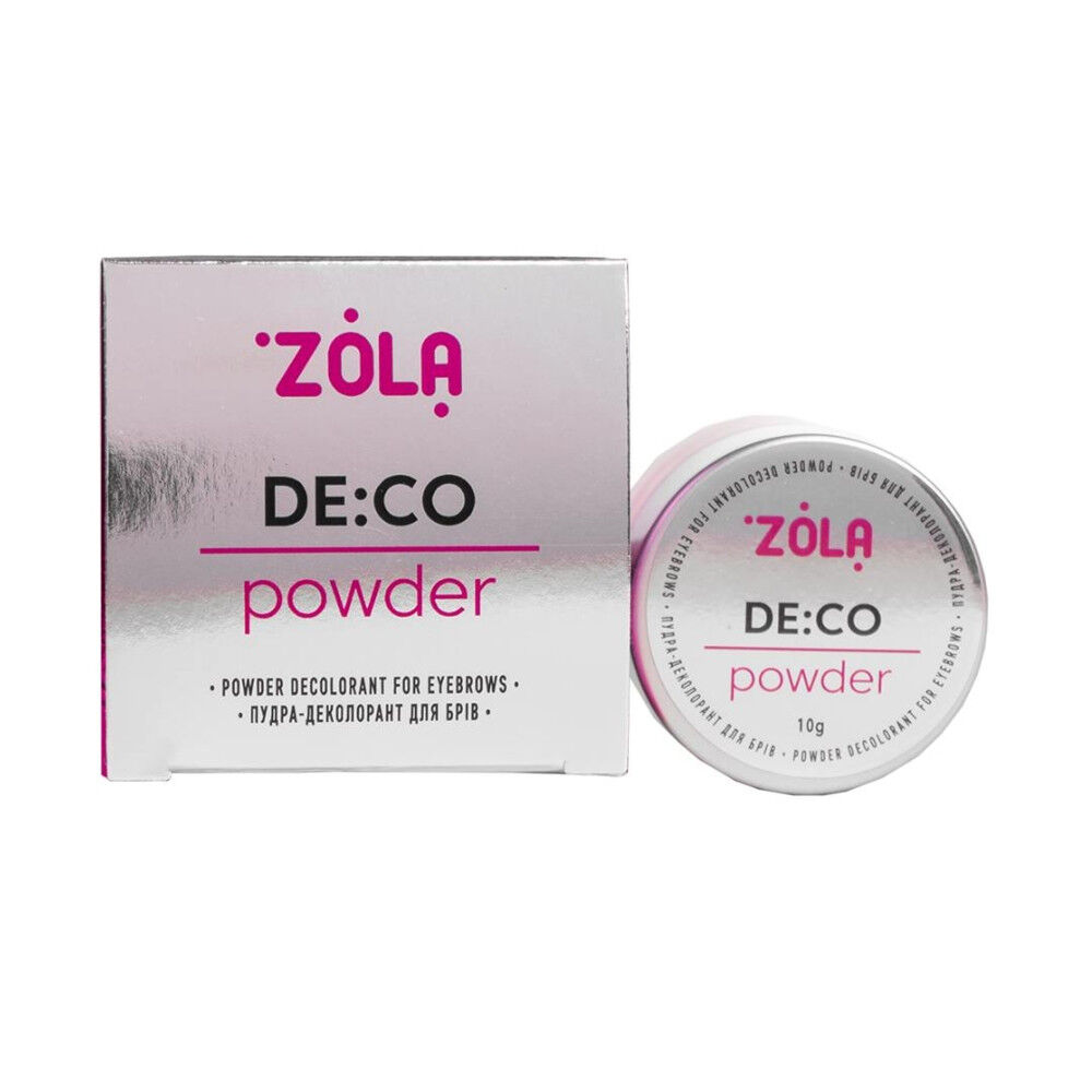 ZOLA Пудра-деколорант для брів DE:CO Powder 10 g. ZOLA Пудра-деколорант для брів DE:CO Powder 10 g.