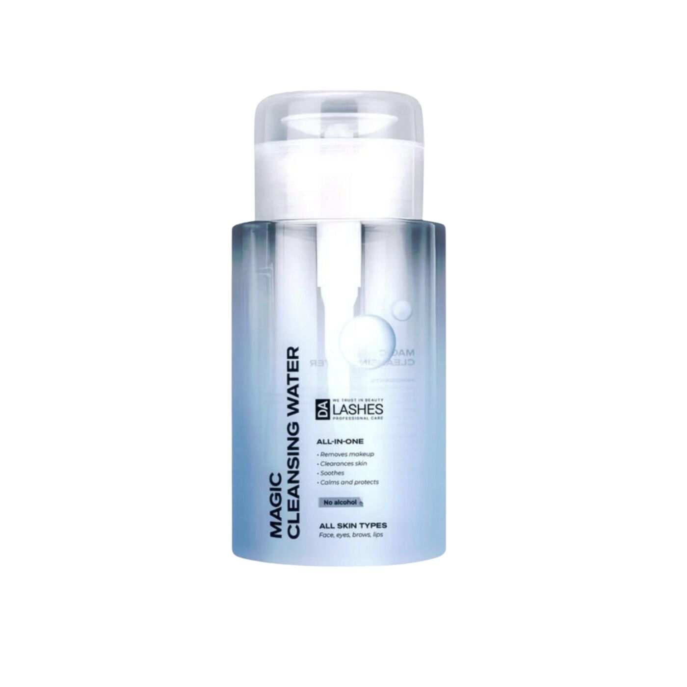 Міцелярна вода MAGIC CLEAN WATER, 150 ml, Da LASHES Міцелярна вода MAGIC CLEAN WATER, 150 ml, Da LASHES