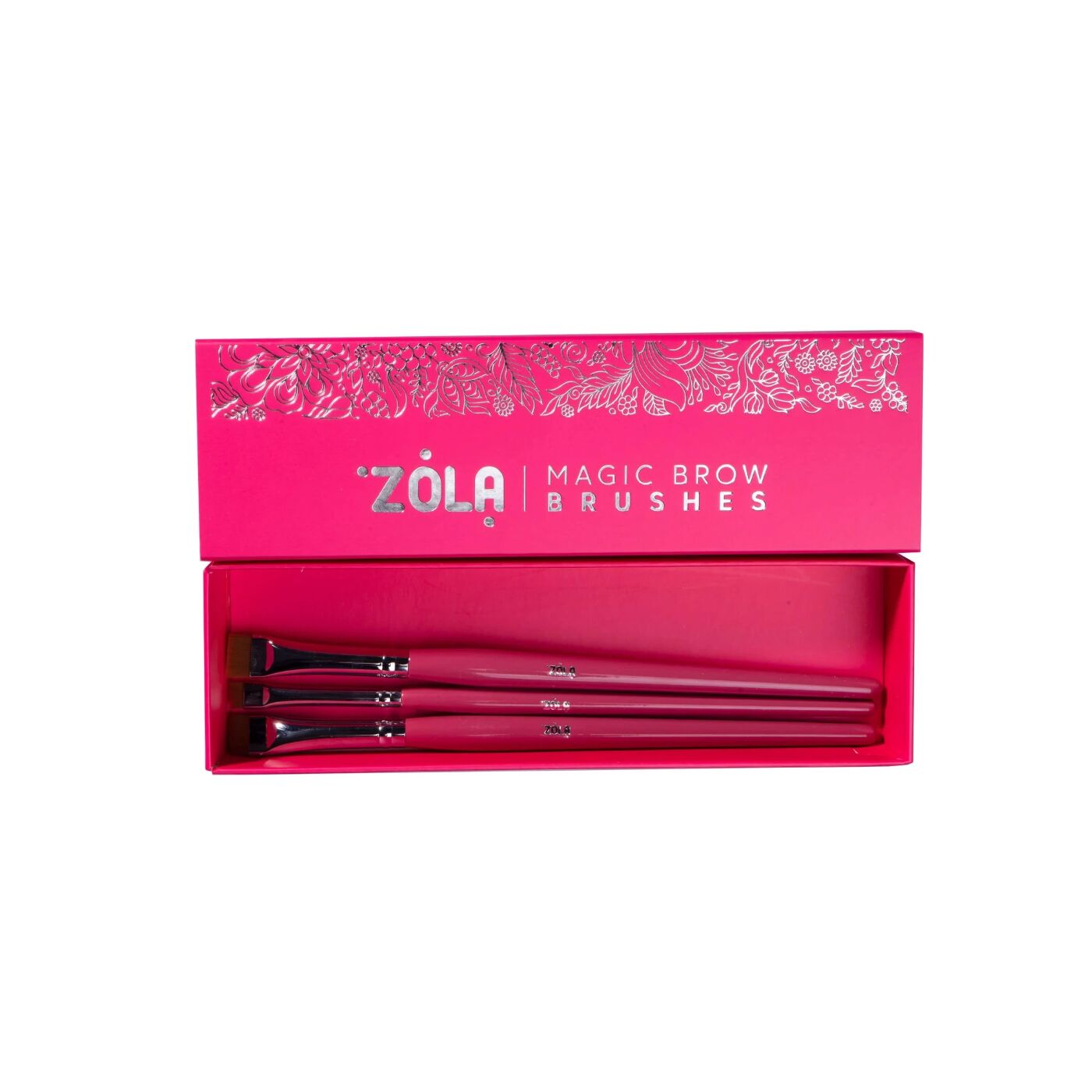 Набір пензлів для фарбування брів MAGIC BROW BRUSHES професійний ZOLA Набір пензлів для фарбування брів MAGIC BROW BRUSHES професійний ZOLA