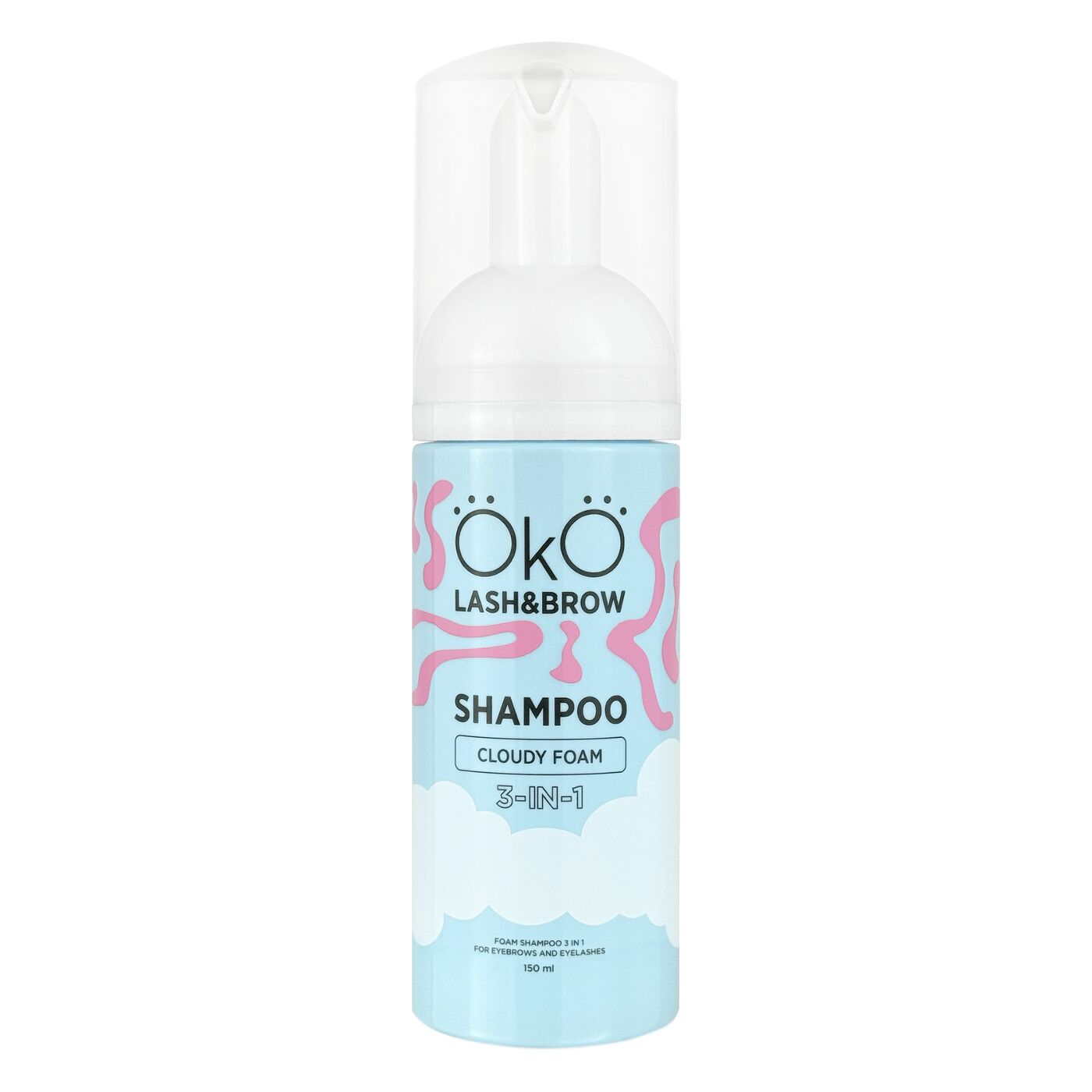 Шампунь-піна 3в1 OKO Shampoo Cloudy Foam, 150 мл,OKO Шампунь-піна 3в1 OKO Shampoo Cloudy Foam, 150 мл,OKO