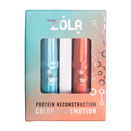 Набір для ламінування BROW&LASH PROTEIN RECONSTRUCTION SYSTEM , ZOLA EMOTION COLOR LAB, 2*10 мл Набір для ламінування BROW&LASH PROTEIN RECONSTRUCTION SYSTEM , ZOLA EMOTION COLOR LAB, 2*10 мл