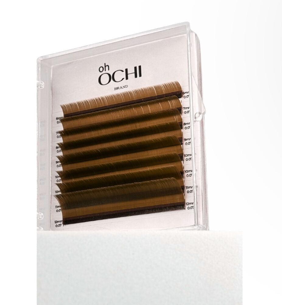 Oh OCHI, коричневі Pecan 8 ліній 0.05 товщина Oh OCHI, коричневі Pecan 8 ліній 0.05 товщина