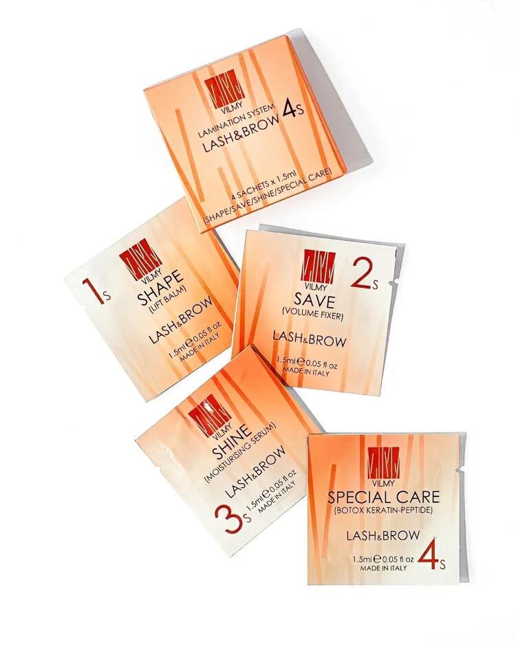 Набір складників саше Lamination System 4S (1,5ml*4шт) Vilmy