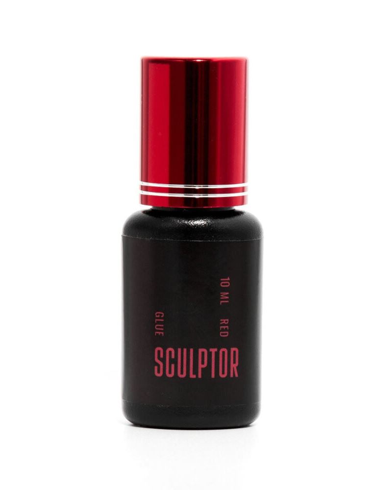 Клей "RED" Sculptor Lash Обʼєм 10 мл, час зчеплення 0,3-0.5 сек.