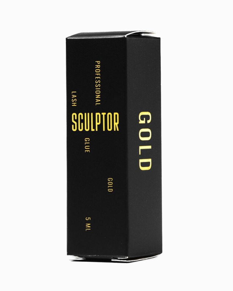 Клей "Gold" Sculptor Lash Обʼєм 5 мл, час зчеплення 0,5 сек.