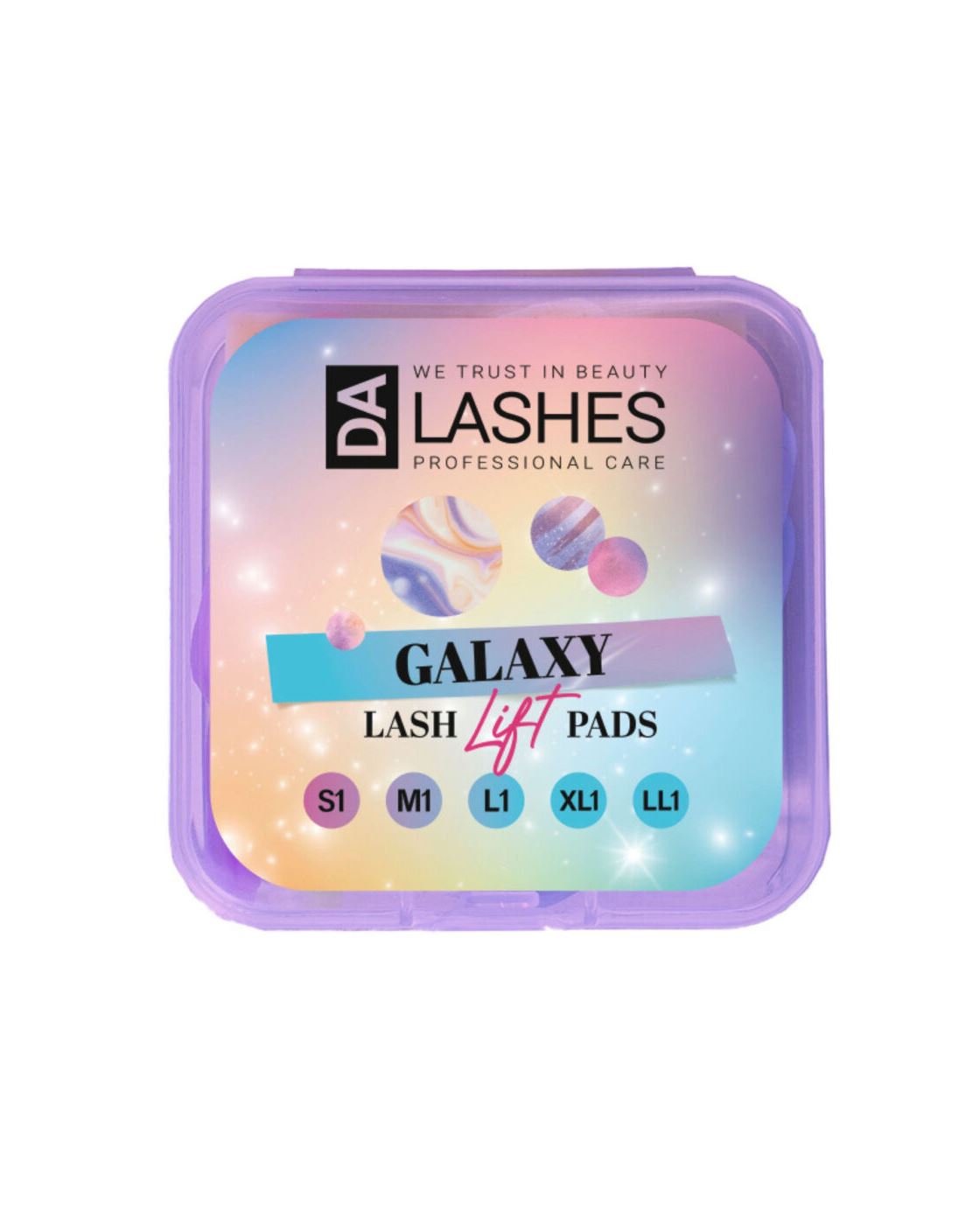 Набір валиків плоских для ліфтингу GALAXY Lift (S1, M1, L1, XL1, LL1) Da Lashes