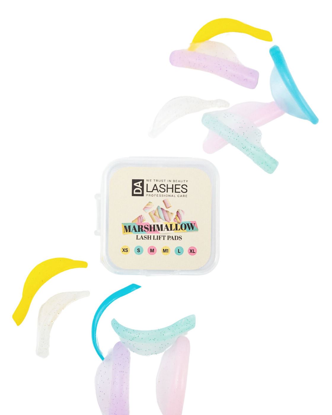 Валики MARSHMALLOW 1 пара Da LASHES