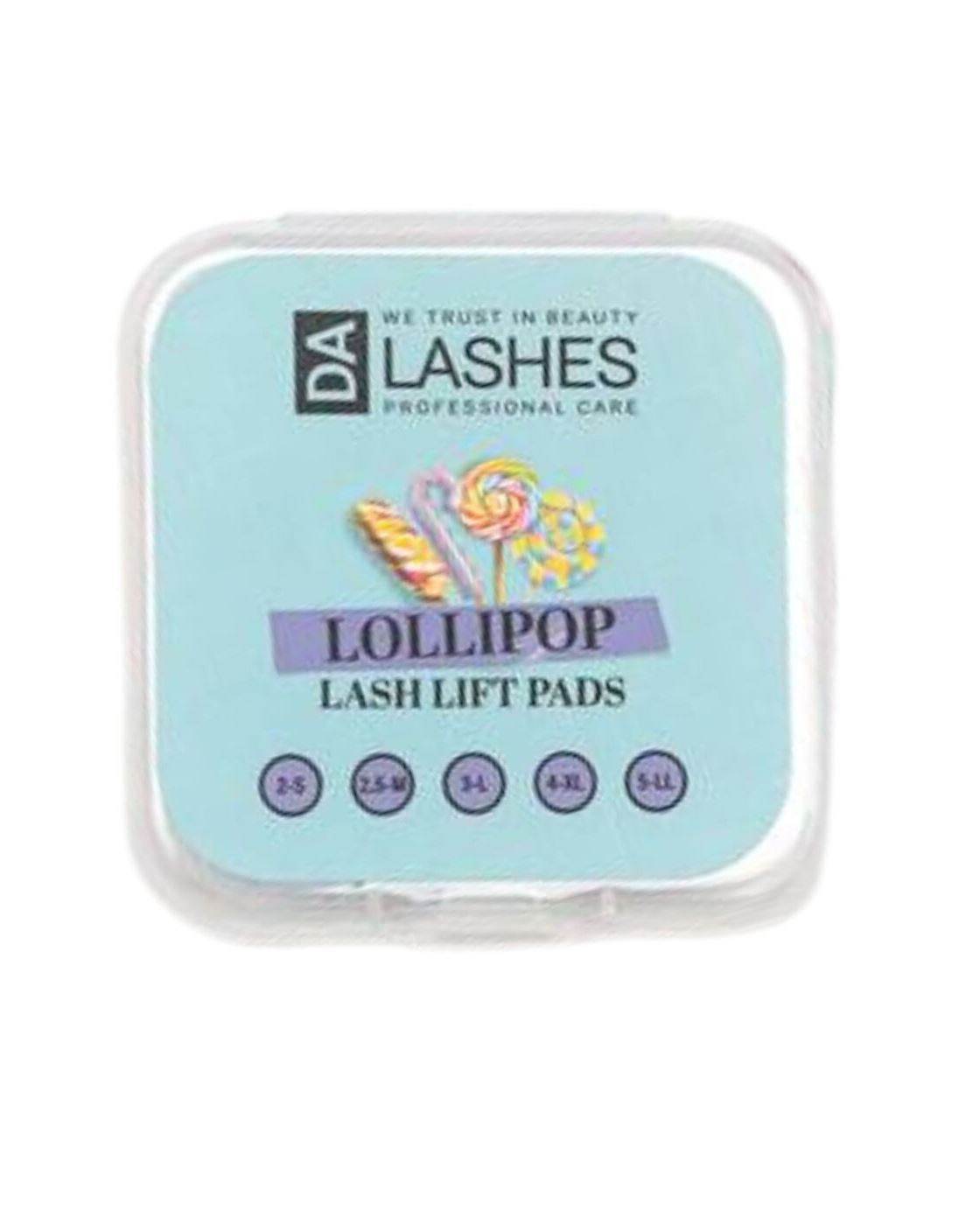 Набір валиків LOLLIPOP (S,M,L,XL,LL), Da Lashes