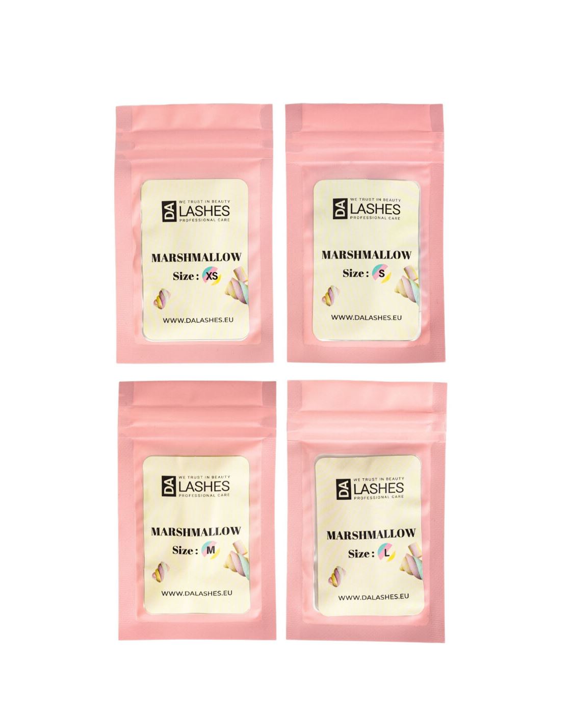 Валики MARSHMALLOW 1 пара Da LASHES