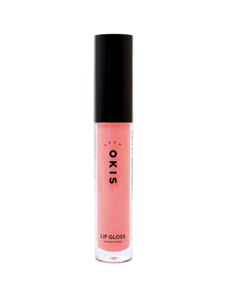 Кольоровий блиск для губ LIP GLOSS 6 мл OKIS BROW (01 персиковий)