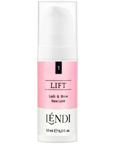 Склад для ламінування Nº1 "Lash & Brow New Look", 10 мл, в дозаторі Lendi