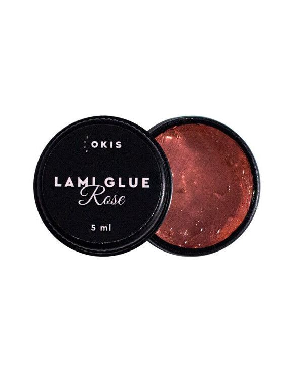 Клей для ламінування вій 5 мл (кругла банка) Rose Lami Glue Rose OKIS BROW