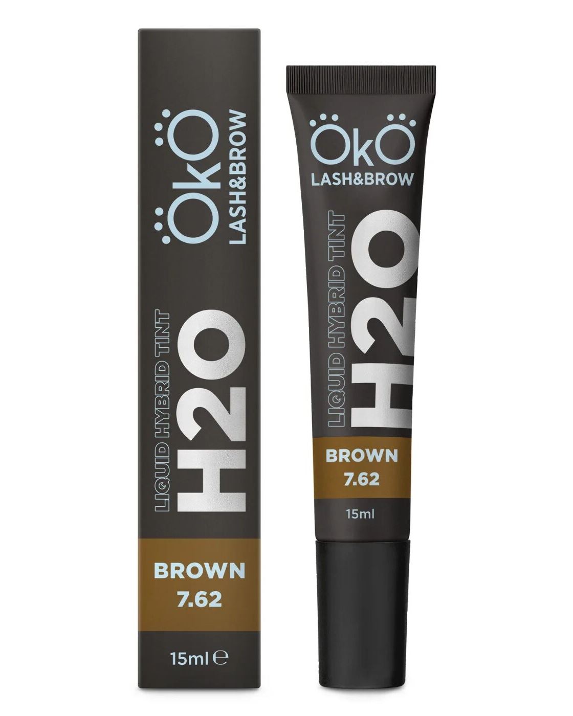Фарба для брів та вій OKO Liquid Hybrid Tint H20,OKO
