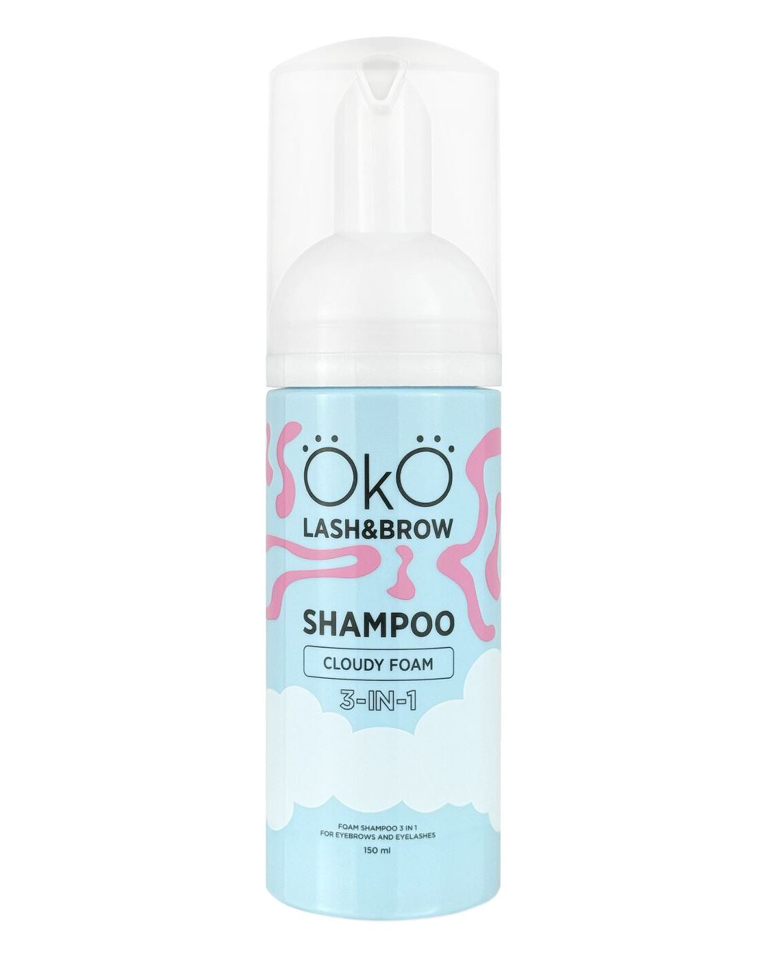 Шампунь-піна 3в1 OKO Shampoo Cloudy Foam, 150 мл,OKO
