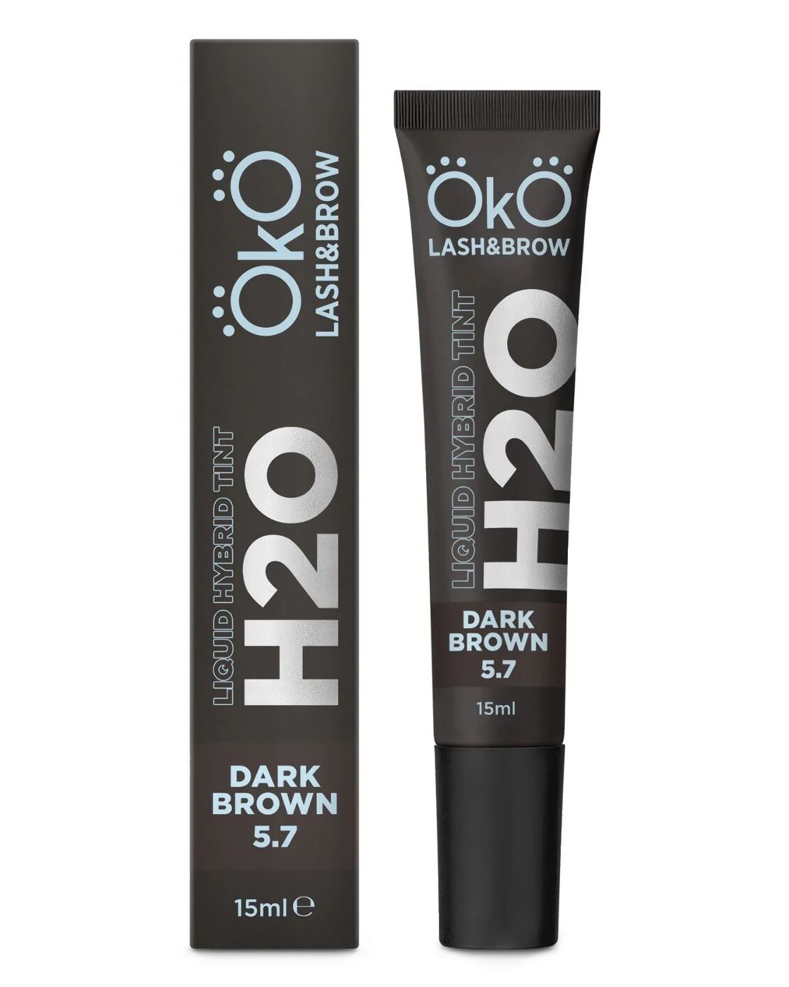 Фарба для брів та вій OKO Liquid Hybrid Tint H20,OKO
