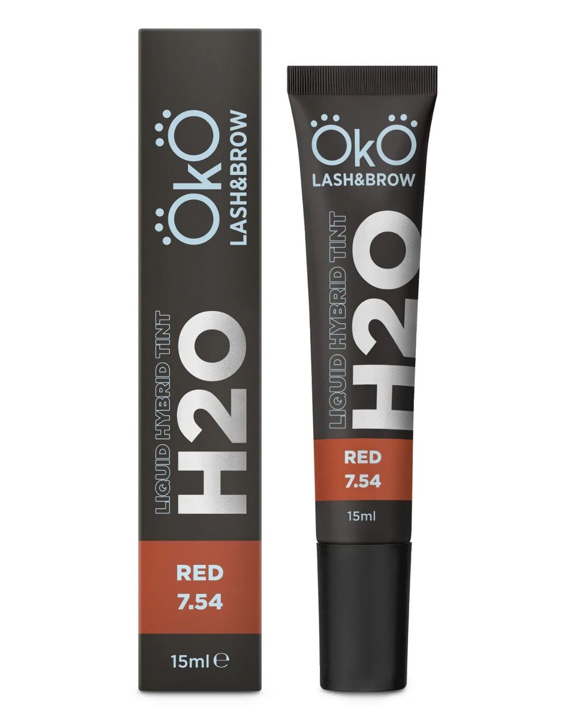Фарба для брів та вій OKO Liquid Hybrid Tint H20,OKO