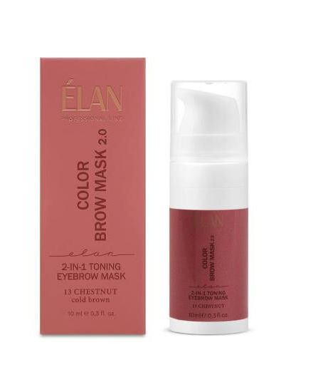 Тонуюча маска для брів 2-в-1 COLOR BROW MASK 2.0 10 ML ,ELAN